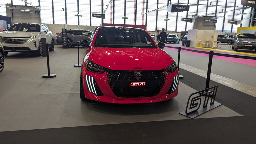 Peugeot e-208 GTI // Source : Raphaelle Baut pour Numerama