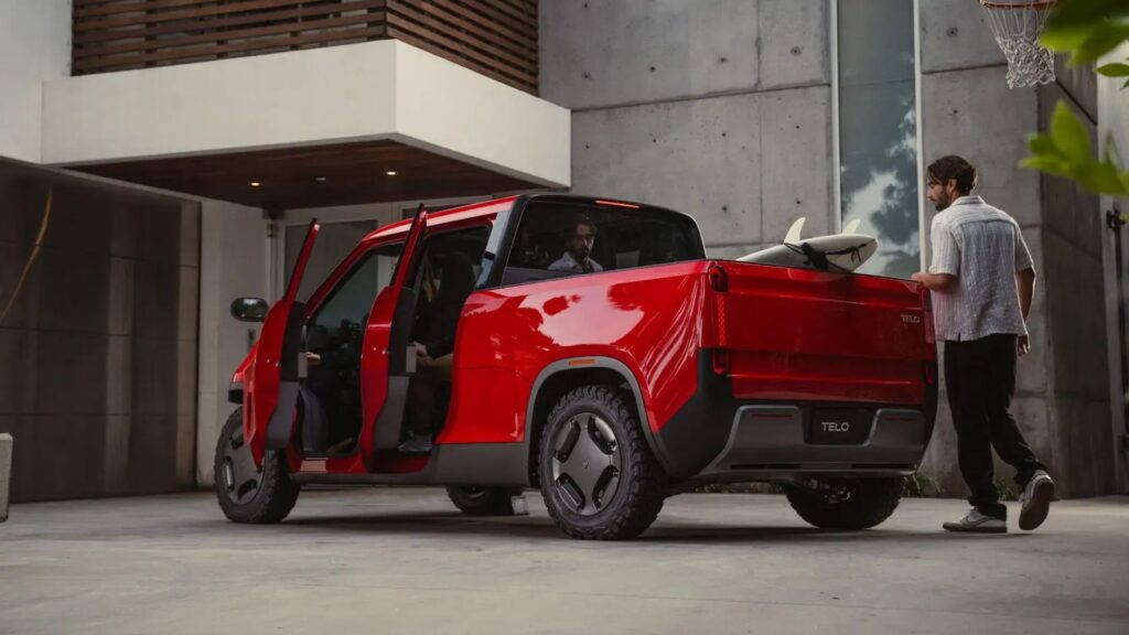 Le mini pick-up Telo MT1 // Source : Telo Le mini pick-up Telo MT1 // Source : Telo