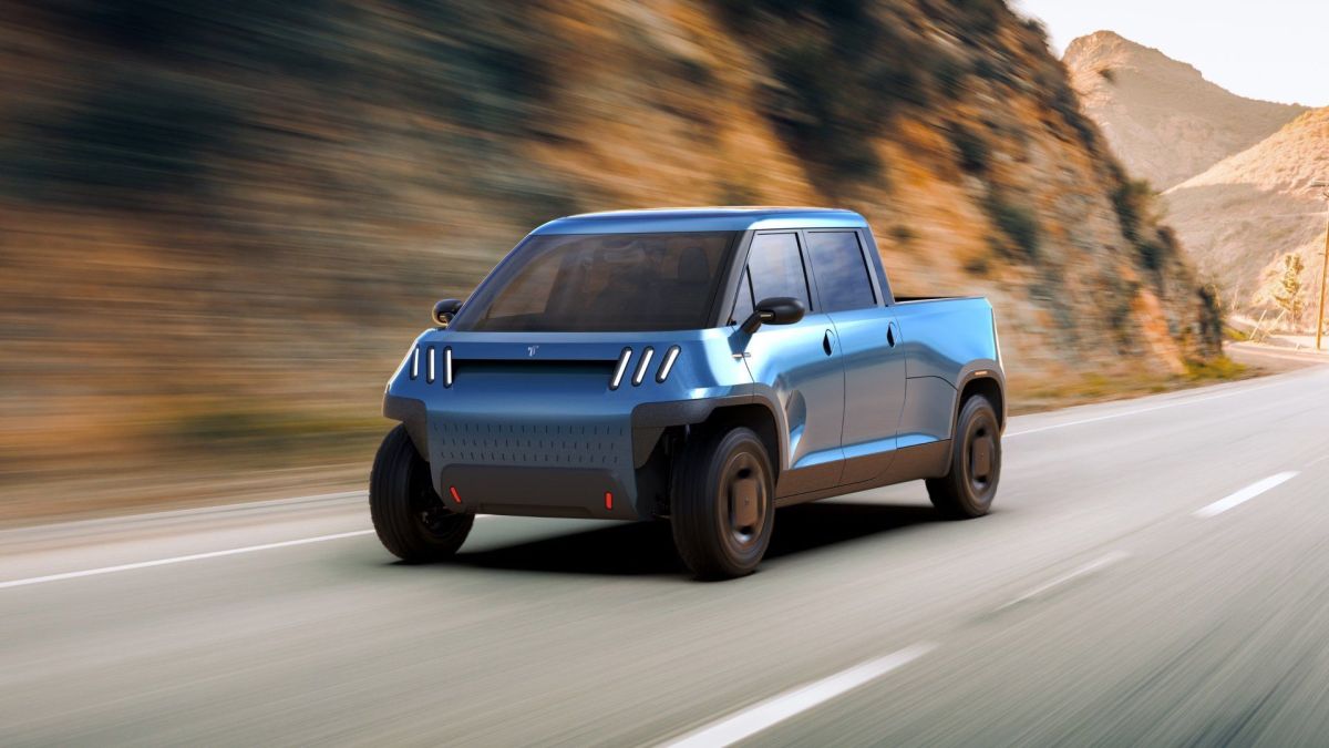 Le mini pick-up Telo MT1 // Source : Telo Le mini pick-up Telo MT1 // Source : Telo