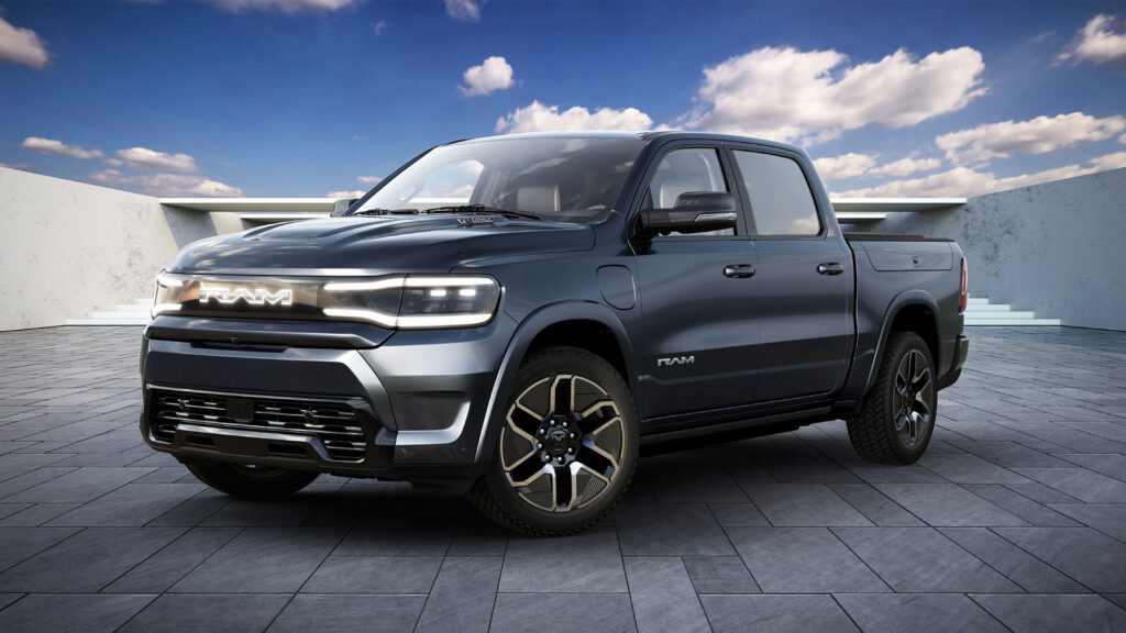 RAM 1500 REV pickup électrique // Source : RAM RAM 1500 REV pickup électrique // Source : RAM