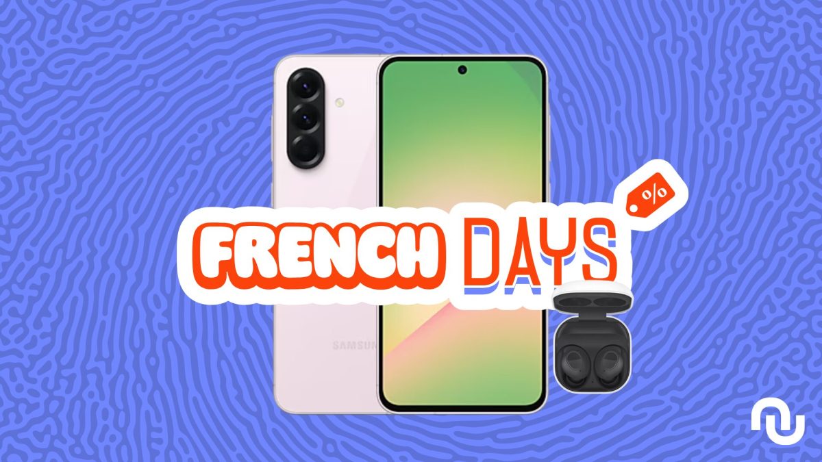 Samsung Galaxy A56 Buds FE // Source : Montage Numerama Samsung Galaxy A56 Buds FE // Source : Montage Numerama