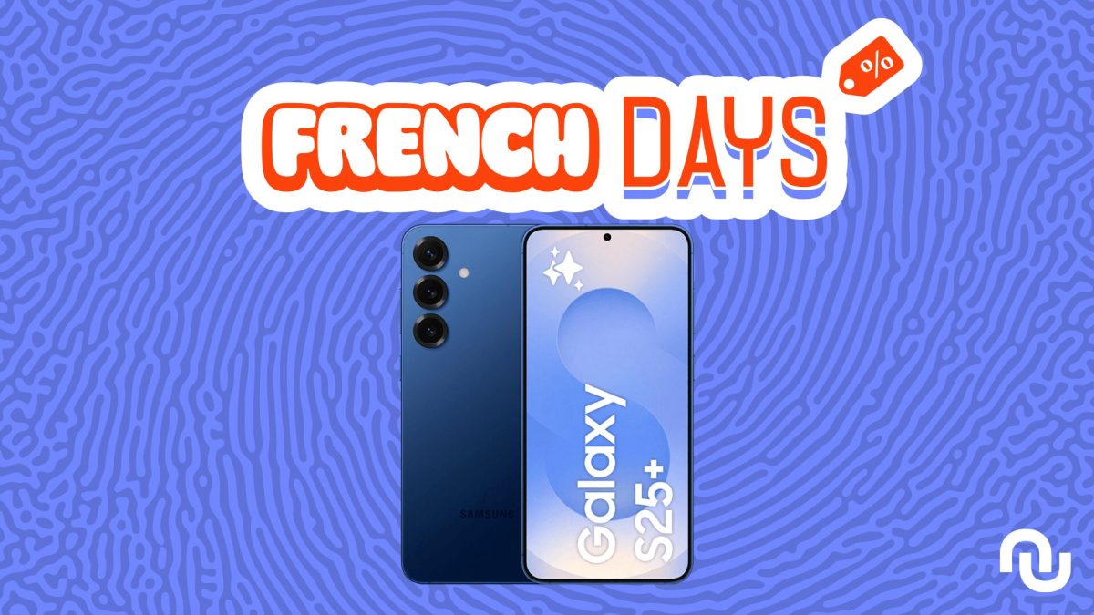 Samsung Galaxy S25+ french days // Source : Montage Numerama Samsung Galaxy S25+ french days // Source : Montage Numerama