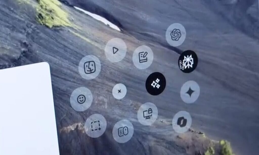 La fameuse Action Ring sur Mac. La fameuse Action Ring sur Mac.