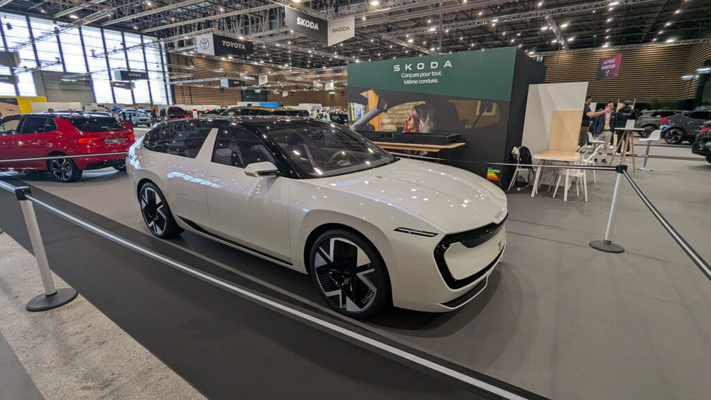 Skoda Vision O concept // Source : Raphaelle Baut pour Numerama
