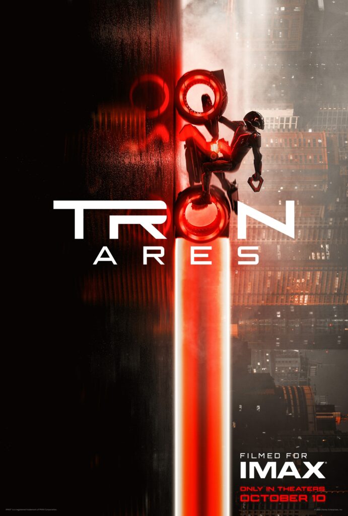 Tron Ares poster Tron Ares poster