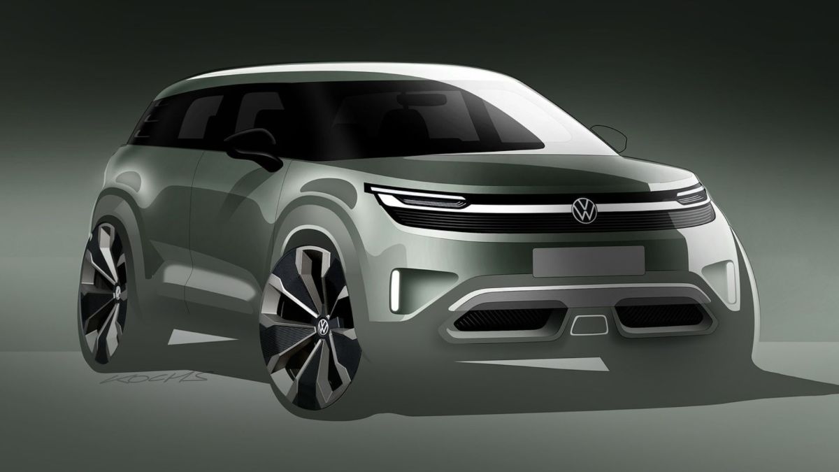 Le futur SUV Volkswagen ID.2 X // Source : Volkswagen via Instagram Le futur SUV Volkswagen ID.2 X // Source : Volkswagen via Instagram