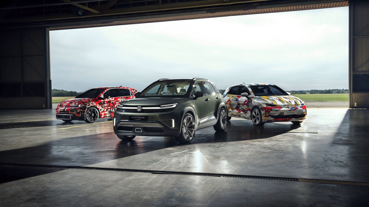 Volkswagen ID Cross concept, ID Polo et ID Polo GTi // Source : Volkswagen Volkswagen ID Cross concept, ID Polo et ID Polo GTi // Source : Volkswagen