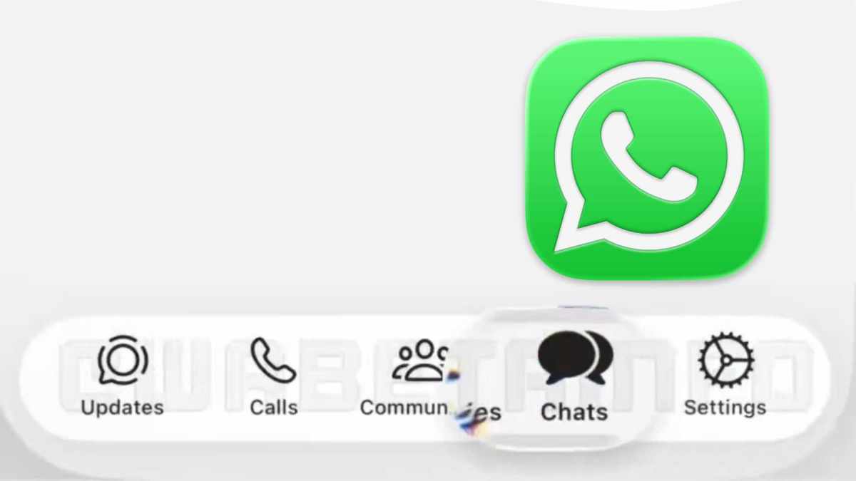 WhatsApp et le Liquid Glass. // Source : WABetaInfo WhatsApp et le Liquid Glass. // Source : WABetaInfo