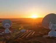 La quatrième antenne de l'espace lointain à la station de New Norcia en Australie. // Source : ESA La quatrième antenne de l'espace lointain à la station de New Norcia en Australie. // Source : ESA