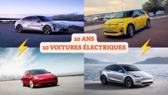 Voici les 10 voitures électriques qui ont marqué la décennie. // Source : Robin San Vicente pour Numerama Voici les 10 voitures électriques qui ont marqué la décennie. // Source : Robin San Vicente pour Numerama