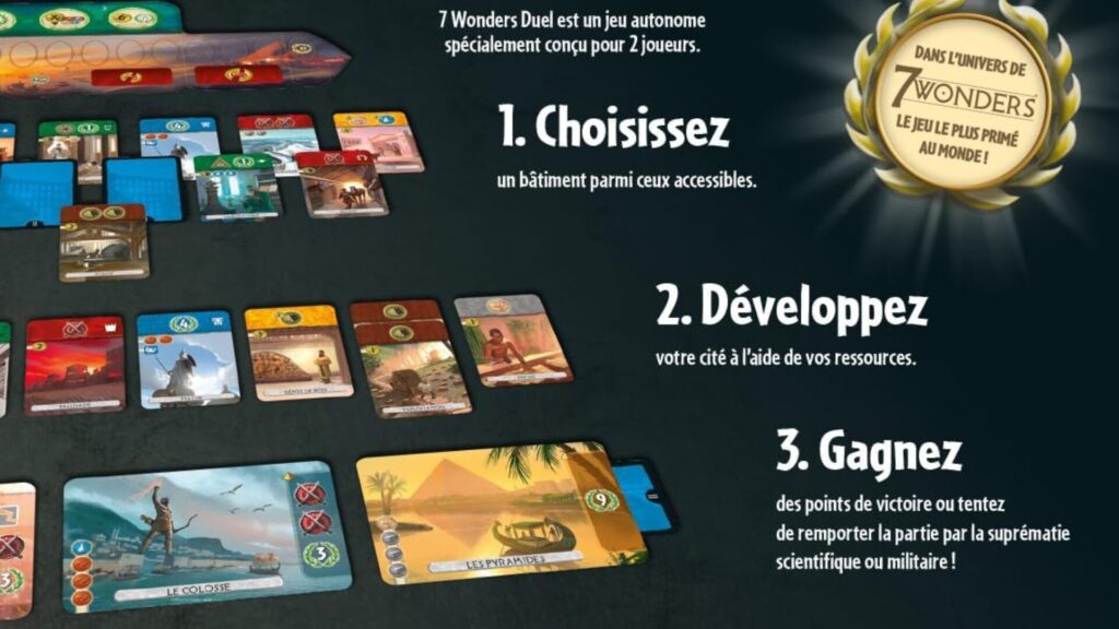 7 wonders duel // Source : Asmodée