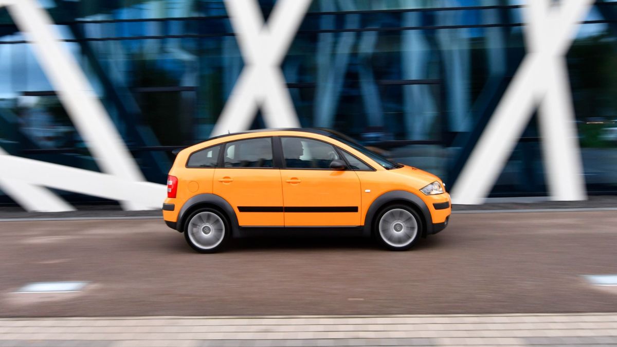 L'Audi A2 des années 2000 // Source : Audi L'Audi A2 des années 2000 // Source : Audi