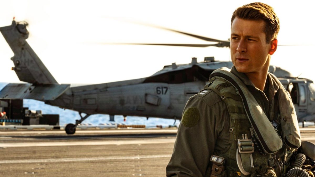 Glen Powell dans Top Gun: Maverick // Source : Paramount Pictures Glen Powell dans Top Gun: Maverick // Source : Paramount Pictures