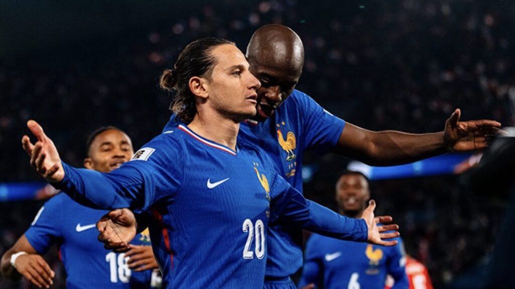 Équipe de France // Source : Compte X de l'Équipe de France