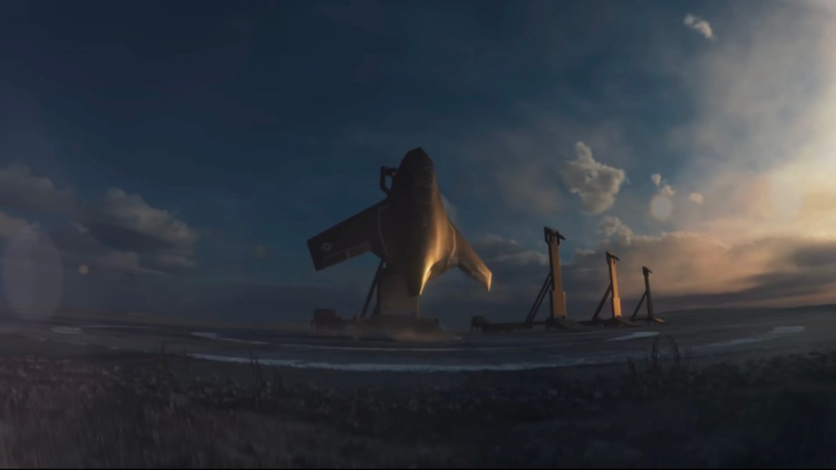 Drone Shield IA // Source : Montage Numerama Drone Shield IA // Source : Montage Numerama
