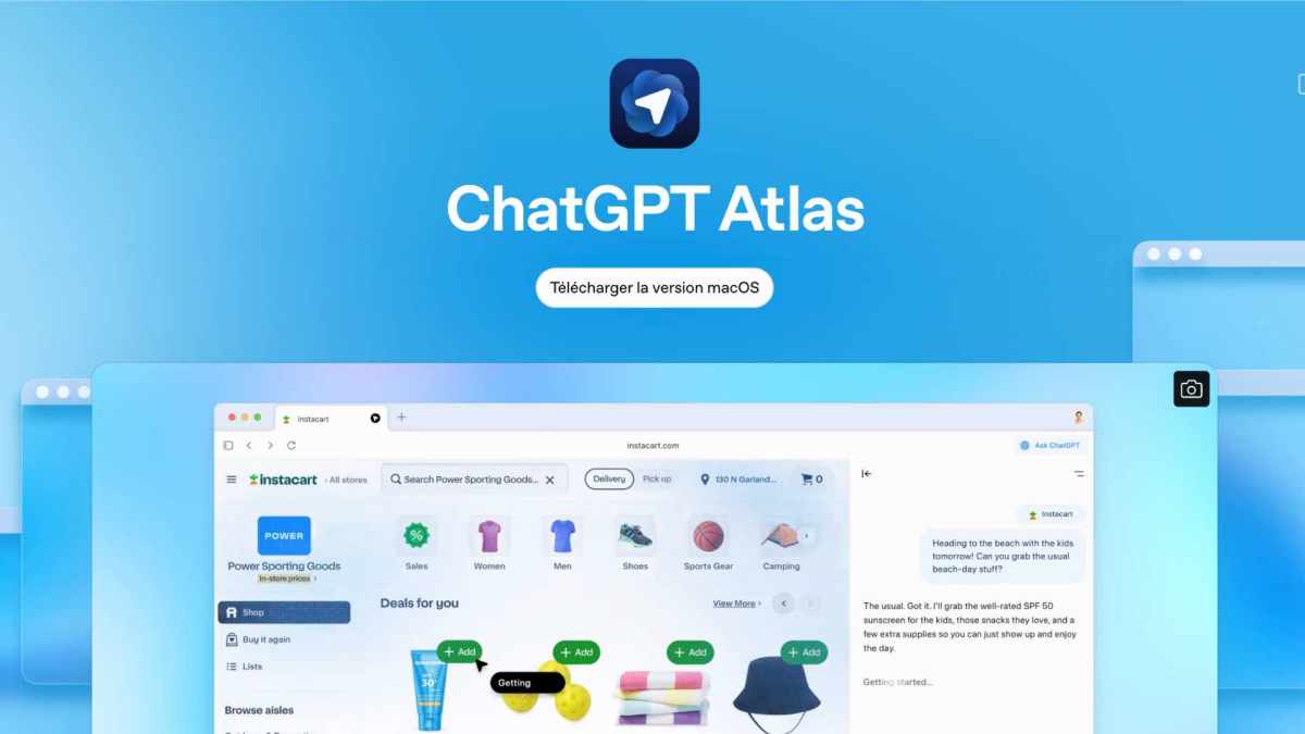 ChatGPT Atlas. // Source : OpenAI ChatGPT Atlas. // Source : OpenAI