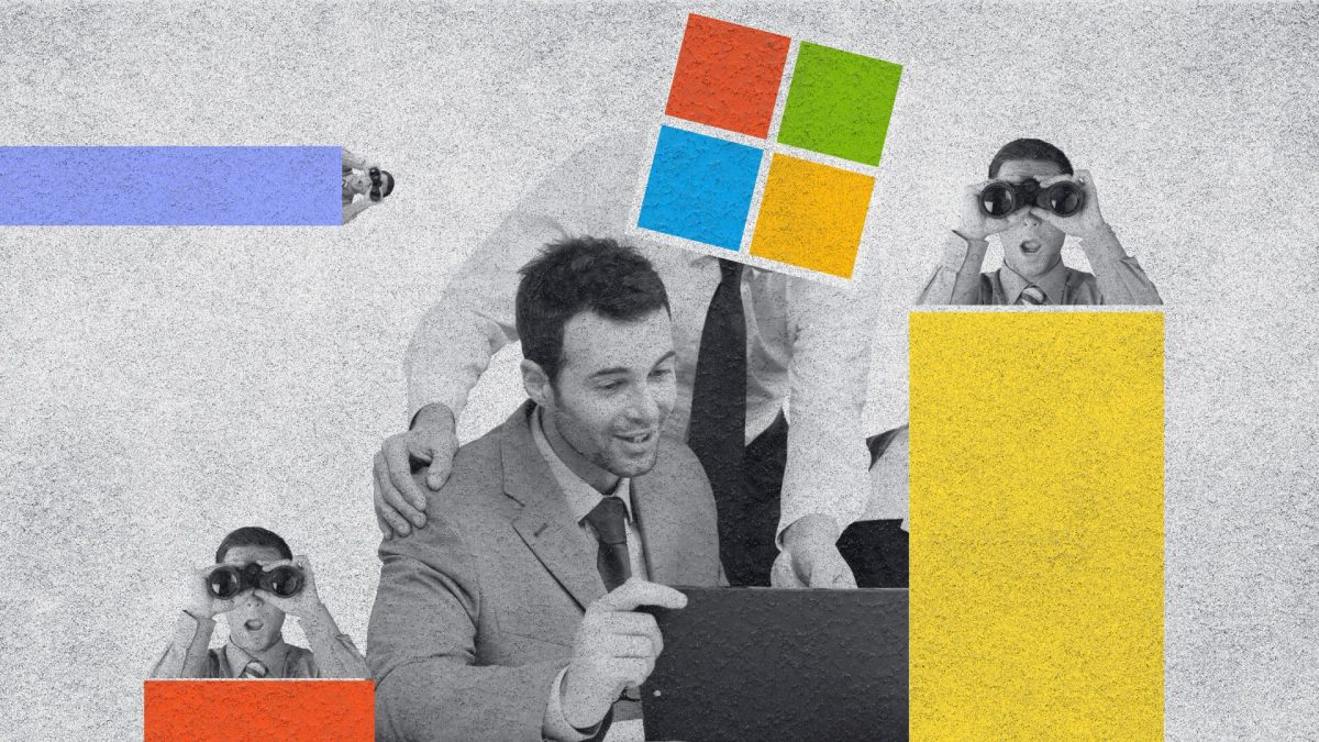 Microsoft Viva Insights IA Copilot // Source : Montage Numerama Microsoft Viva Insights IA Copilot // Source : Montage Numerama