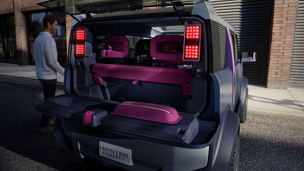 Le Dacia Hipster Concept // Source : Dacia