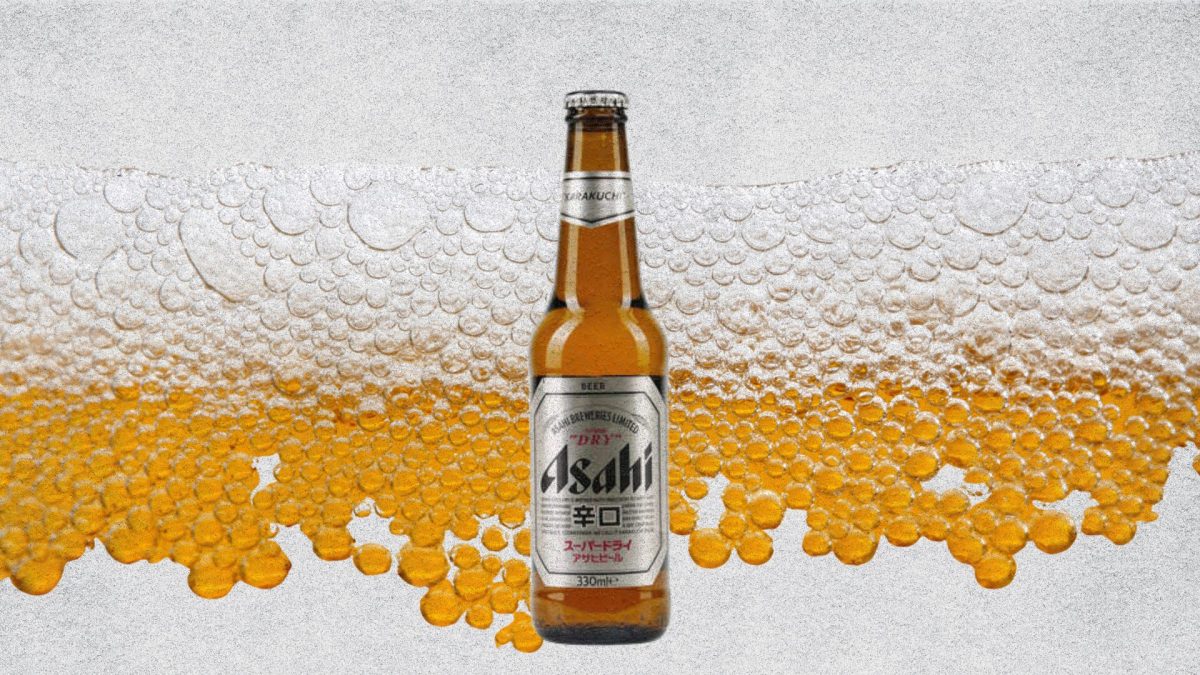 La bière ne coule plus à flots chez Asahi // Source : Montage Numerama La bière ne coule plus à flots chez Asahi // Source : Montage Numerama