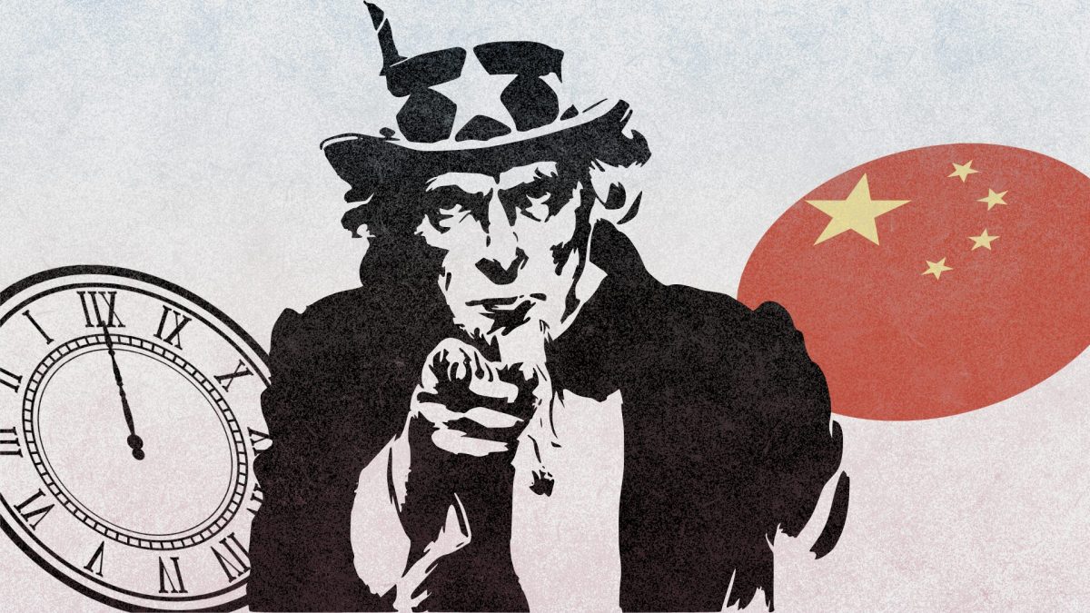 Les US ont-ils tentés de pirater l'heure en Chine ? // Source : Montage Numerama Les US ont-ils tentés de pirater l'heure en Chine ? // Source : Montage Numerama
