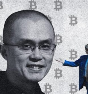 Zhao Binance gracié // Source : Montage numerama Zhao Binance gracié // Source : Montage numerama