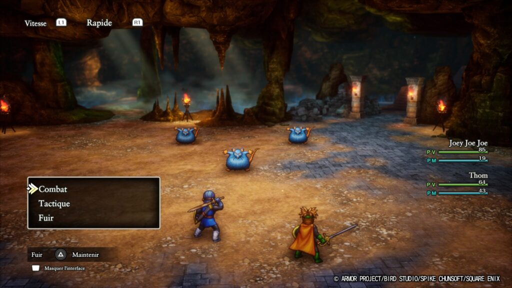Le deuxième épisode vous permet de controle plusieur personnages, pour plus de stratgégie. // Source : Square-Enix