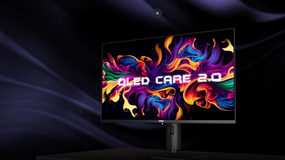 Ecran PC Gamer MSI MAG 271QPX QD-OLED E2 // Source : MSI Ecran PC Gamer MSI MAG 271QPX QD-OLED E2 // Source : MSI