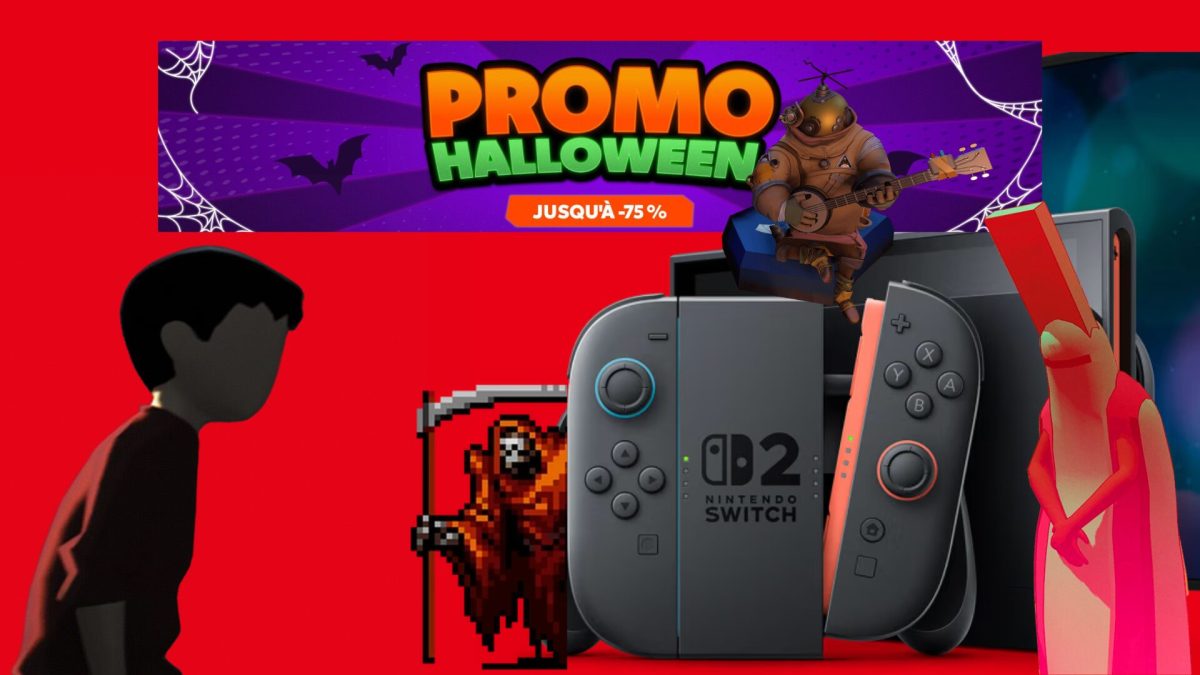 promo halloween eshop // Source : Montage Numerama promo halloween eshop // Source : Montage Numerama