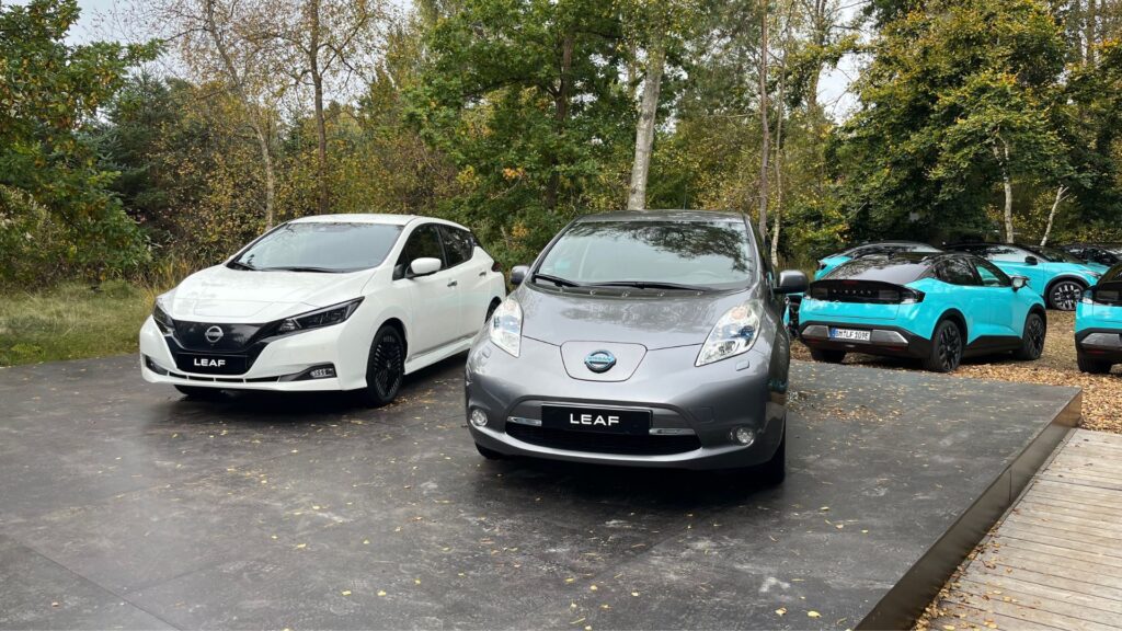 La nouvelle Nissan Leaf à l'essai. // Source : Robin San Vicente pour Numerama
