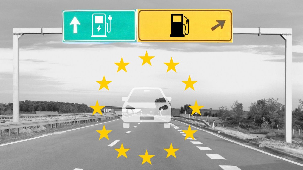 Objectif européen 2035 pour la filière automobile // Source : Raphaelle Baut Objectif européen 2035 pour la filière automobile // Source : Raphaelle Baut
