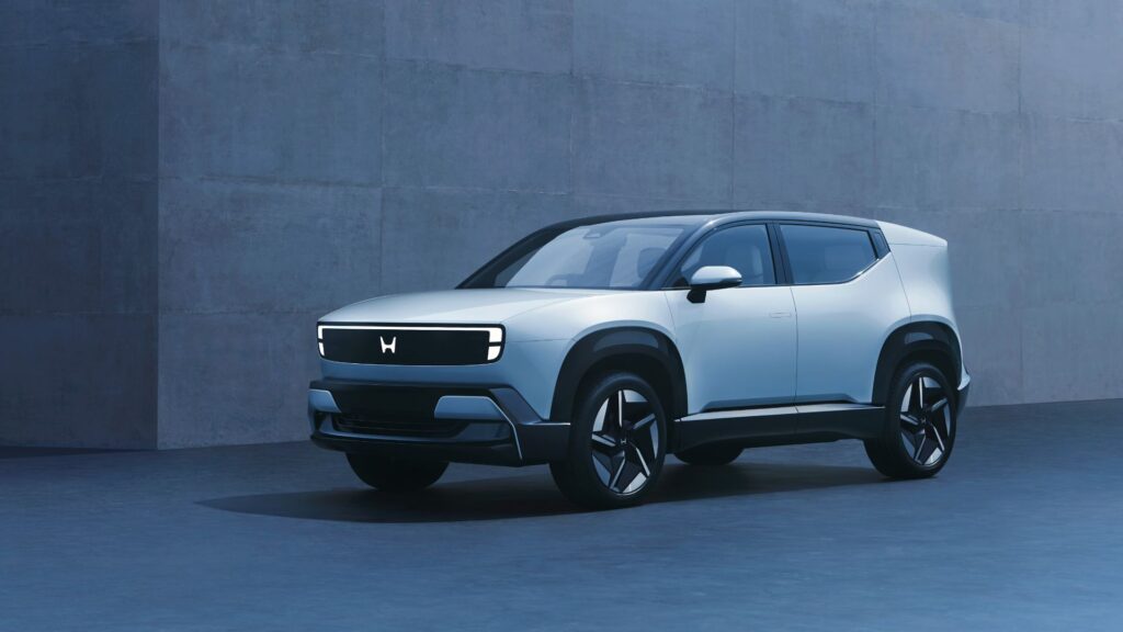 Le prototype Honda 0 Alpha // Source : Honda Le prototype Honda 0 Alpha // Source : Honda