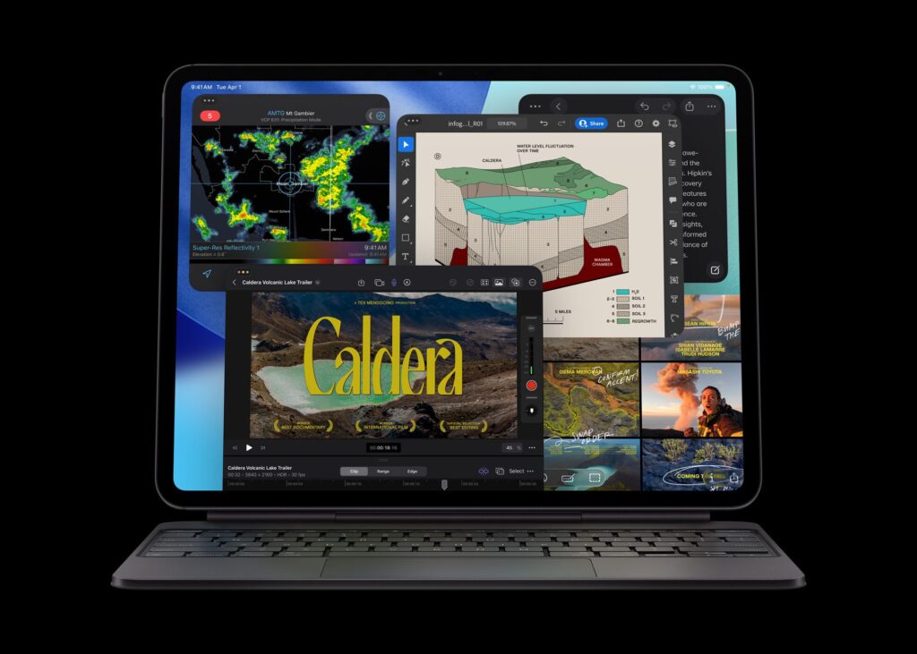 L'iPad Pro M5.