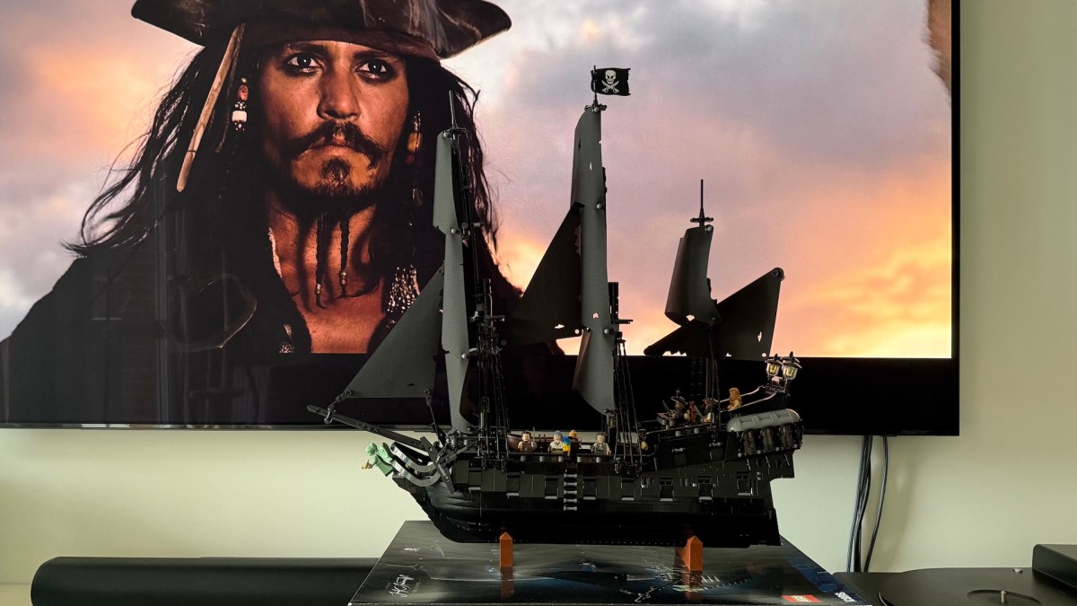 Le bateau de Jack Sparrow en Lego // Source : Maxime Claudel pour Numerama Le bateau de Jack Sparrow en Lego // Source : Maxime Claudel pour Numerama