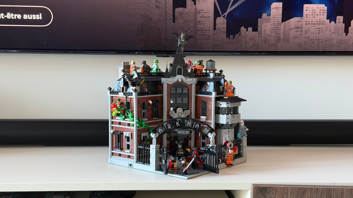 Lego Asile Arkham de Batman // Source : Maxime Claudel pour Numerama Lego Asile Arkham de Batman // Source : Maxime Claudel pour Numerama