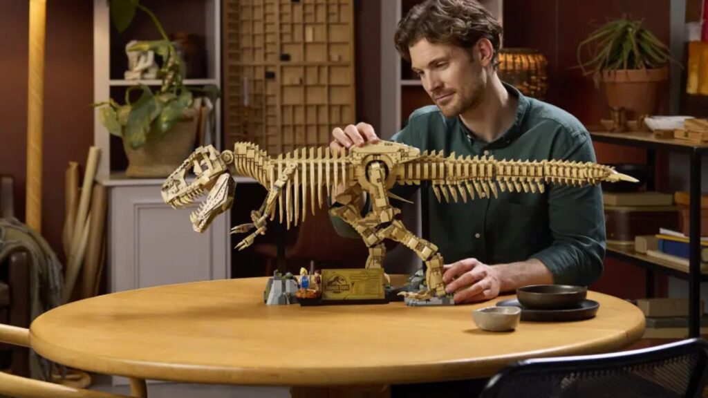 Lego Jurassic World, le Tyrannosaurus rex // Source : Lego Lego Jurassic World, le Tyrannosaurus rex // Source : Lego