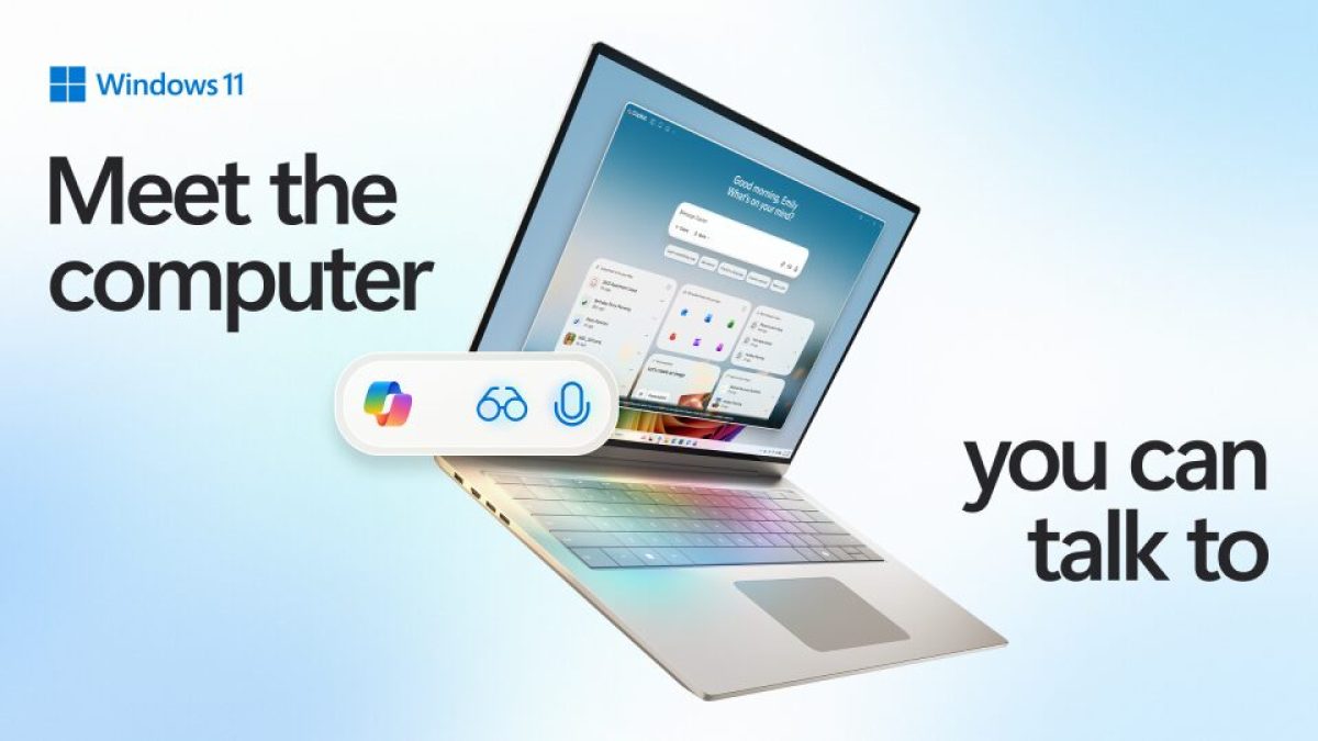 Microsoft propose de « rencontrer le PC auquel vous pourrez parler » // Source : Microsoft Microsoft propose de « rencontrer le PC auquel vous pourrez parler » // Source : Microsoft
