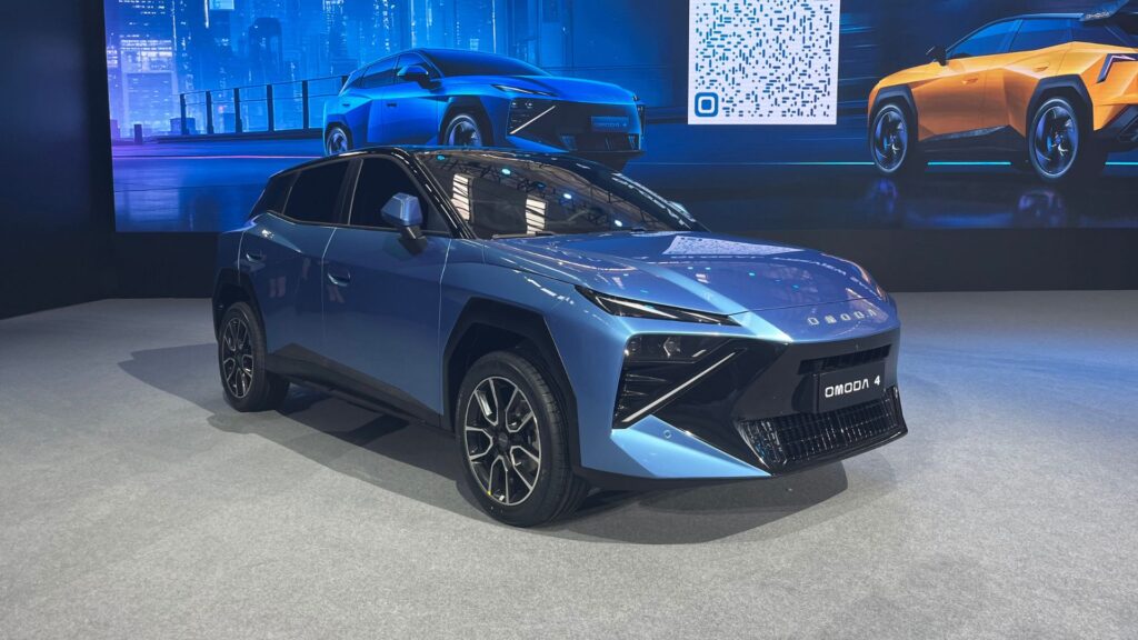 L'Omoda 4 est un rival du Peugeot 2008 // Source : Robin San Vicente pour Numerama