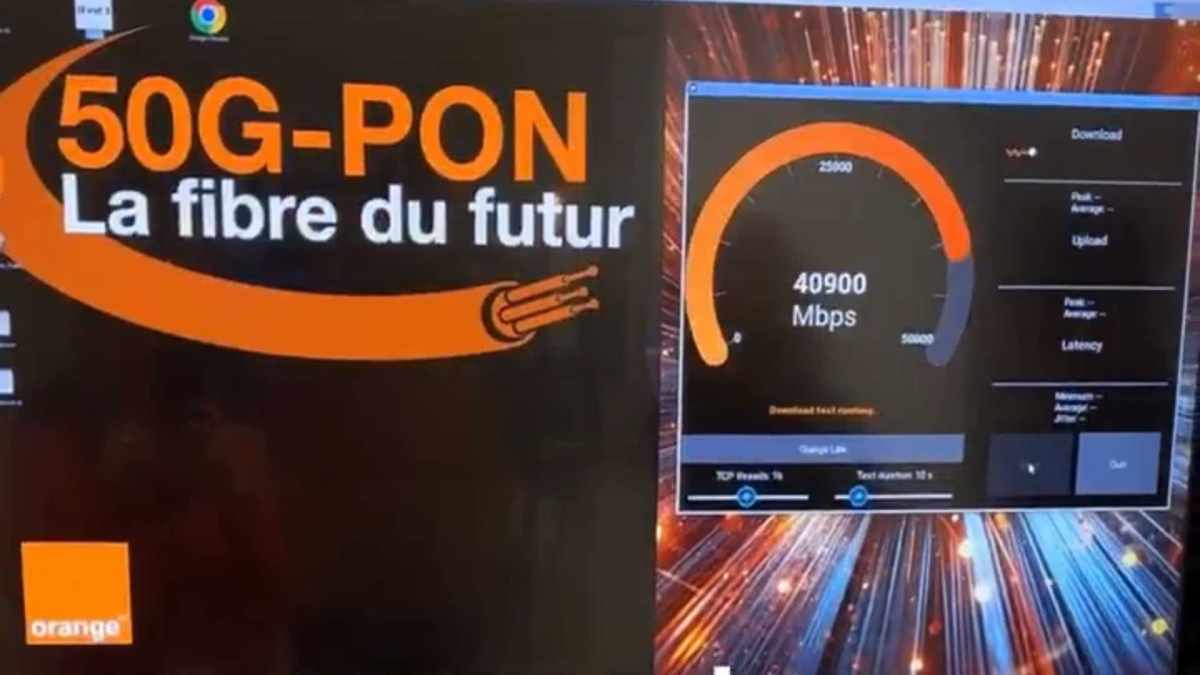 Le 50G-PON chez Orange. // Source : Orange