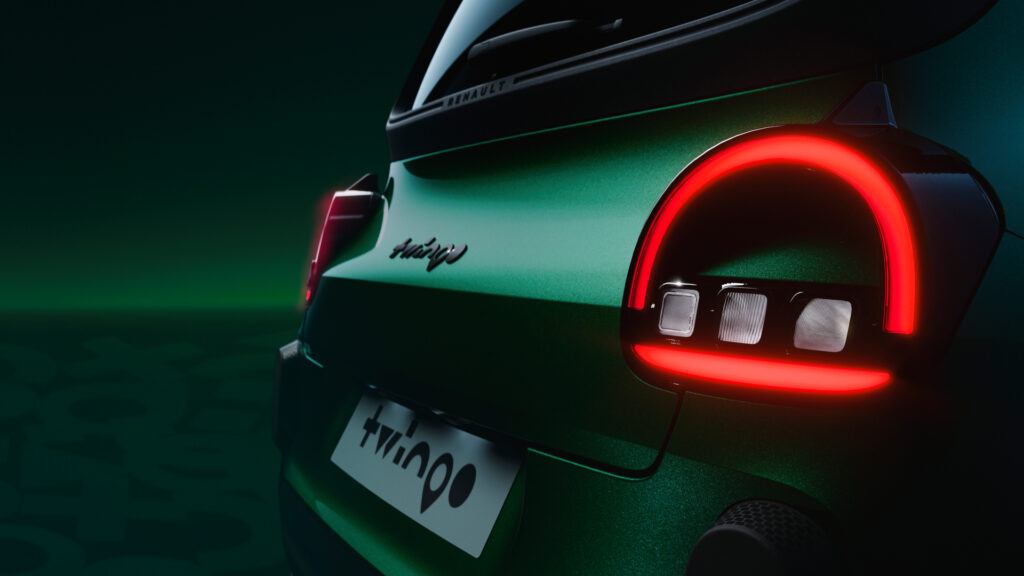 Feux arrière de la Renault Twingo (2026) // Source : Renault Feux arrière de la Renault Twingo (2026) // Source : Renault