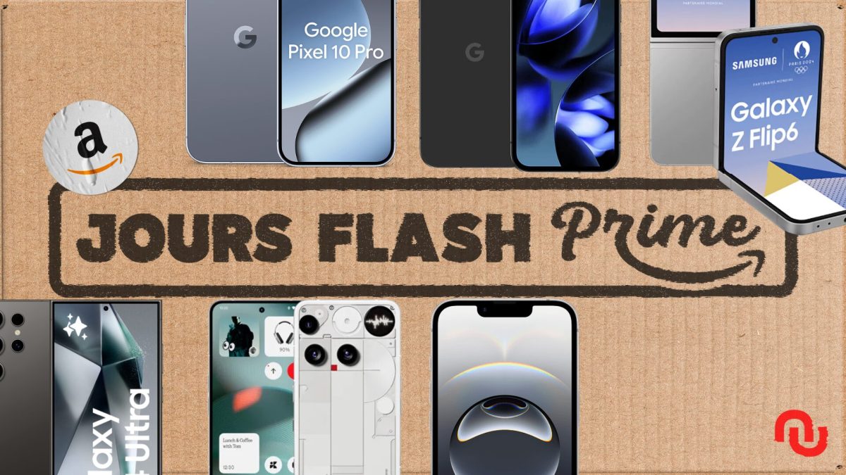 Sélection smartphones prime day // Source : Montage Numerama Sélection smartphones prime day // Source : Montage Numerama
