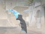 Karambit Blue Gem CS2 // Source : Capture Karambit Blue Gem CS2 // Source : Capture