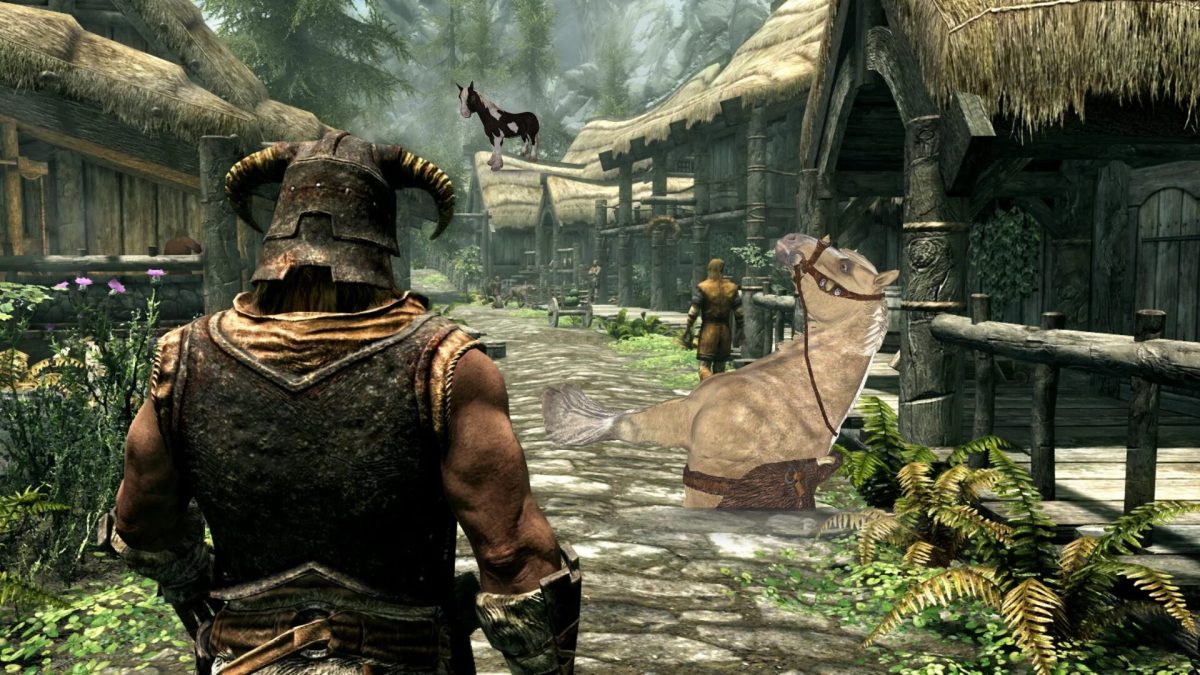 Skyrim glitche // Source : Bethesda Skyrim glitche // Source : Bethesda