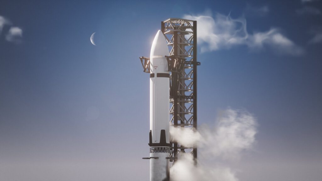 Starship. // Source : SpaceX Starship. // Source : SpaceX