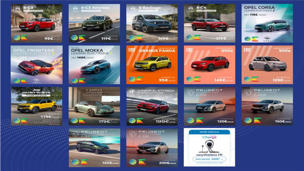 Offres Stellantis du leasing social 2025 // Source : Stellantis Offres Stellantis du leasing social 2025 // Source : Stellantis