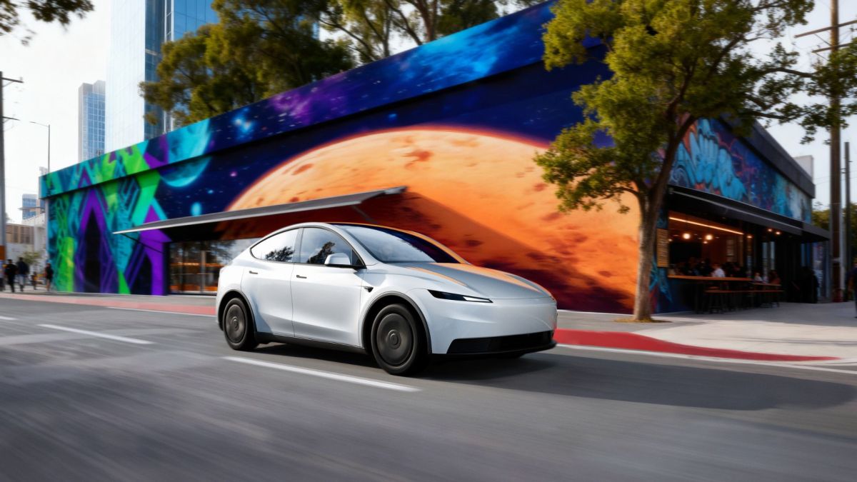 Le nouveau Tesla Model Y Standard (2025) // Source : Tesla Le nouveau Tesla Model Y Standard (2025) // Source : Tesla