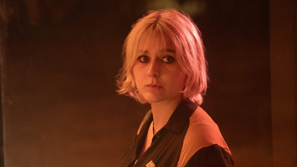 Alyvia Alyn Lind dans Indociles // Source : Michael Gibson / Netflix Alyvia Alyn Lind dans Indociles // Source : Michael Gibson / Netflix