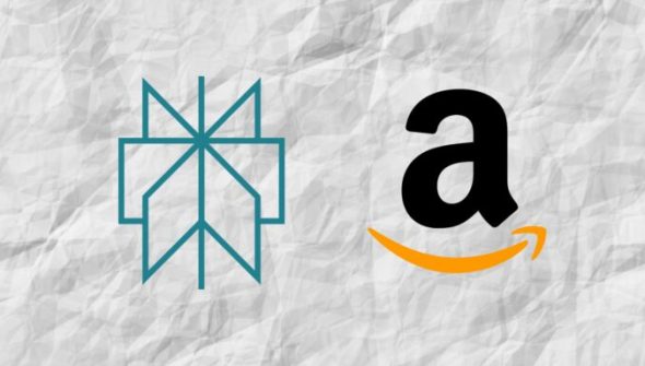 Source : Montage Numerama, logos Wikimedia/CC/Amazon & Perplexity Source : Montage Numerama, logos Wikimedia/CC/Amazon & Perplexity