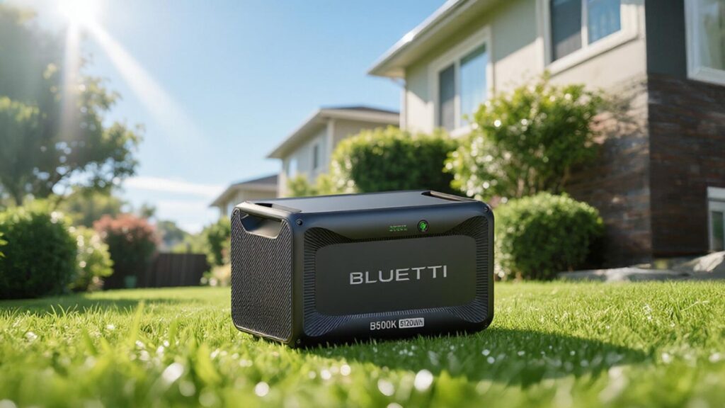 La batterie modulable B500K // Source : Bluetti La batterie modulable B500K // Source : Bluetti