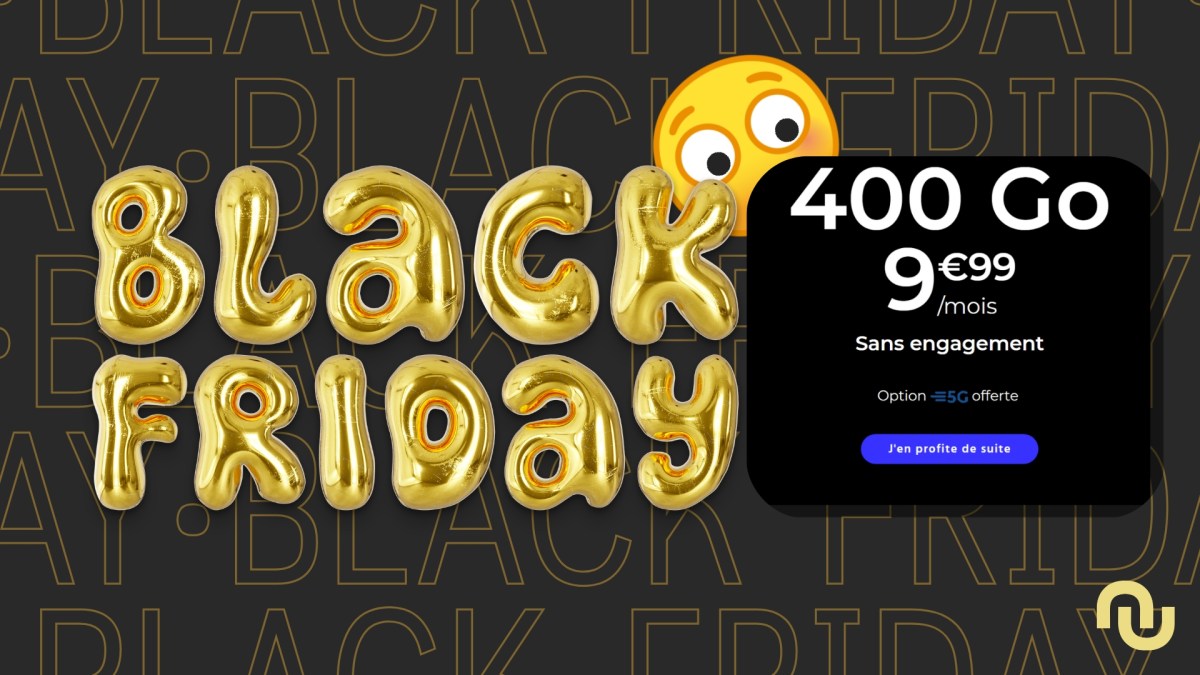 Black friday Forfait Cdiscount // Source : Numerama Black friday Forfait Cdiscount // Source : Numerama