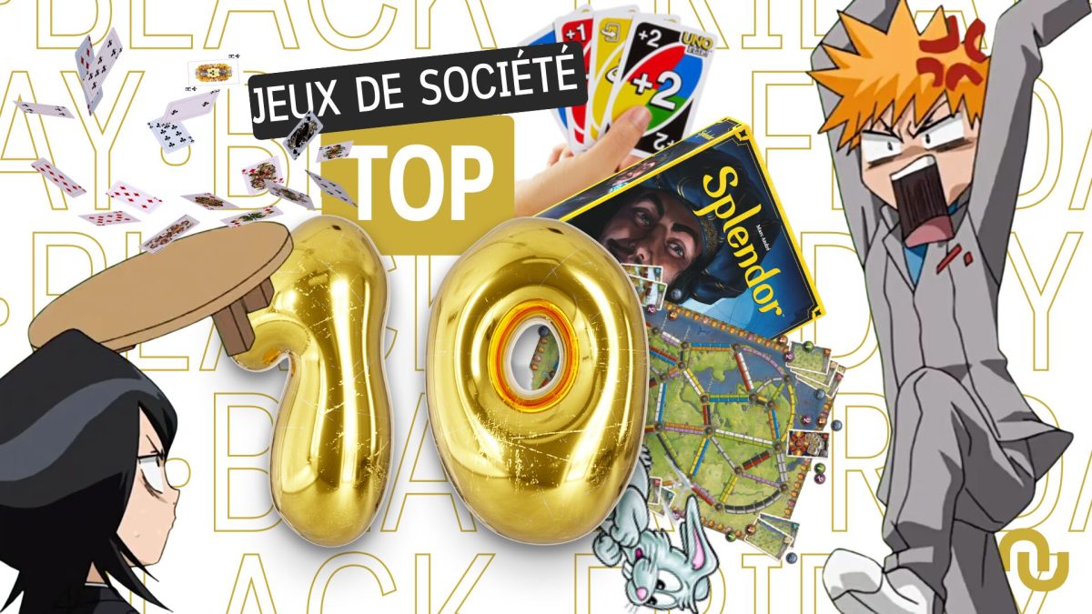 Jeux de société Black Friday // Source : Montage Numerama Jeux de société Black Friday // Source : Montage Numerama